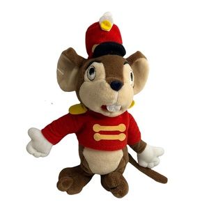 Disney Store Timothy Q Mouse from Dumbo 8" Mini Bean Bag Plush New w Tags
